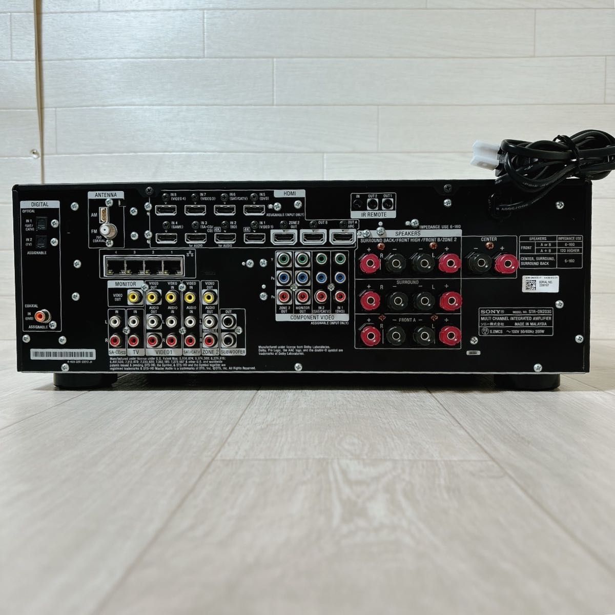 SONY マルチチャンネルインテグレートアンプ STR-DN2030 7 1ch SONY マルチチャンネルインテグレートアンプ STR-DN2030 7 1ch