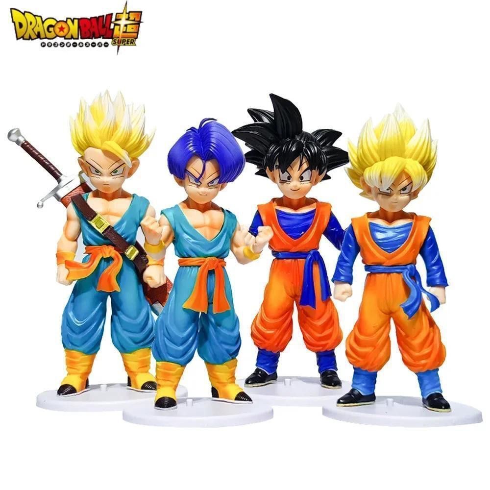 ドラゴンボールZ 4点セット 孫悟天 トランクス 超サイヤ人 ドラゴンボールZ 4点セット 孫悟天 トランクス 超サイヤ人
