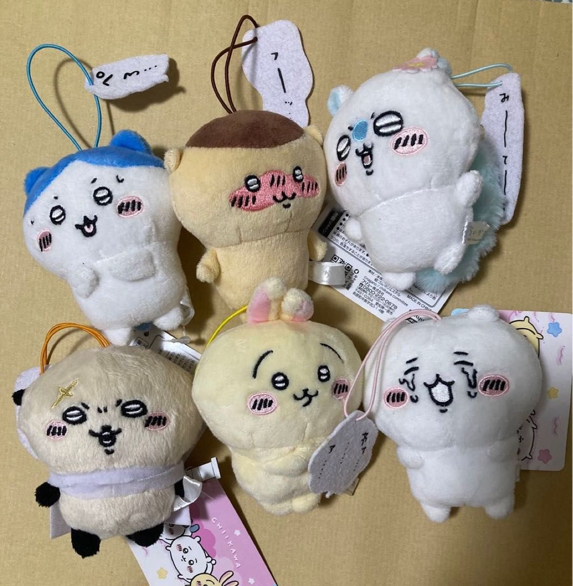 ちいかわ うさぎ ハチワレ ラッコ くりまんじゅう マスコット J ちいかわ うさぎ ハチワレ ラッコ くりまんじゅう マスコット J