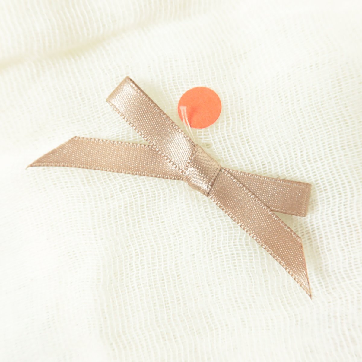  Pink House * cute . ribbon attaching shawl gauze. tender texture (fabric) cotton 100! thin white series k2775