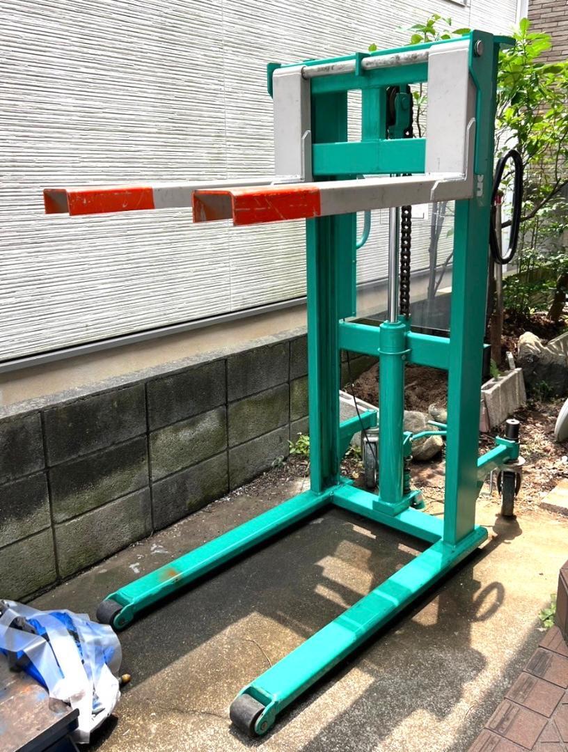 ビシャモン(スギヤス) 手動油圧式トラバーリフト STL65 最大積載 ビシャモン(スギヤス) 手動油圧式トラバーリフト STL65 最大積載