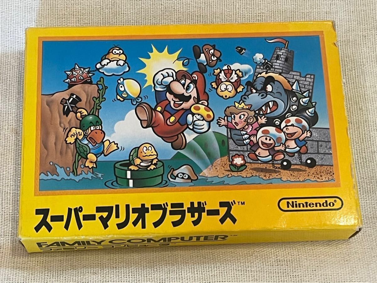 FC 新品未使用 極上美品 スーパーマリオブラザーズ箱説付き 激 FC 新品未使用 極上美品 スーパーマリオブラザーズ箱説付き 激