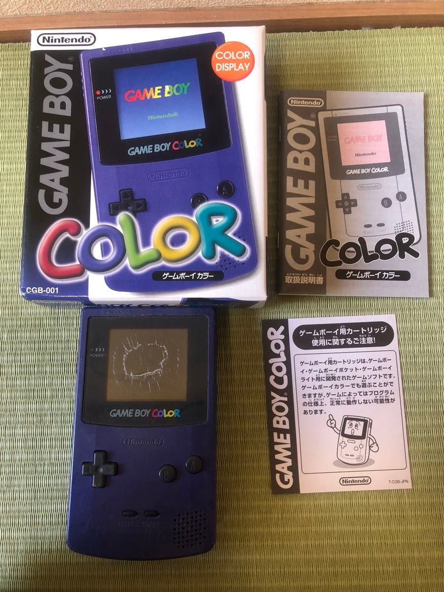 動作確認済み ジャンク Nintendo GAME BOY COLOR ニンテンドー 動作確認済み ジャンク Nintendo GAME BOY COLOR ニンテンドー