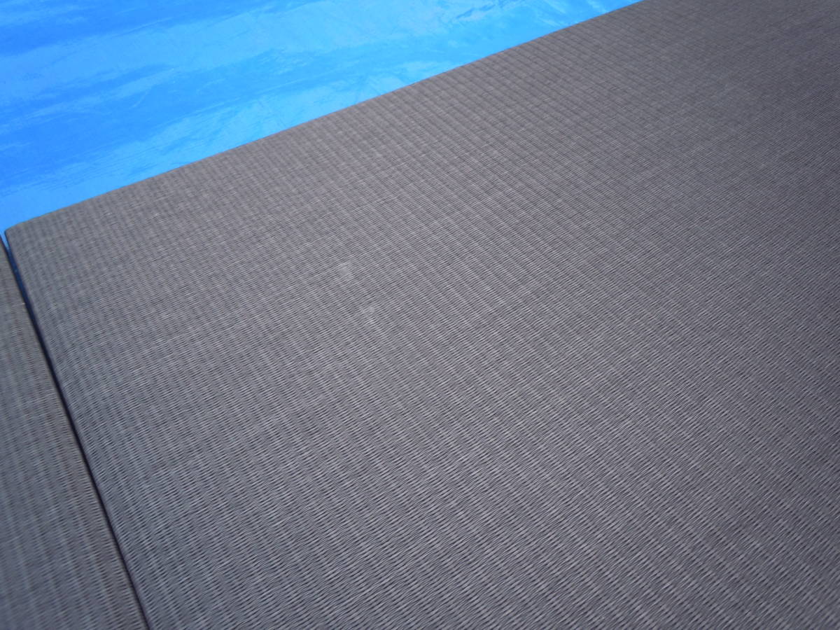 中古　パナソニック　畳が丘部材　框タイプ用畳　薄畳(カラー畳)　3尺タイプ用　2枚　ブルーバイオレット_画像4