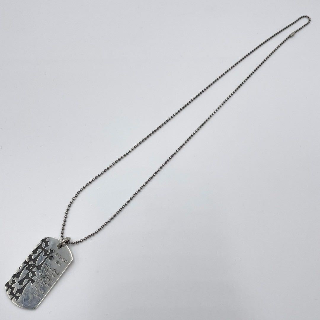 CHROME HEARTS【希少 美品】青山20周年記念 ラージ ドッグタグ CHROME HEARTS【希少 美品】青山20周年記念 ラージ ドッグタグ