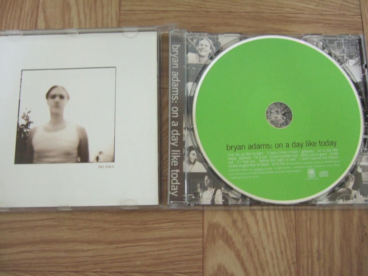 【CD】ブライアン・アダムス　BRYAN ADAMS / on a day like today