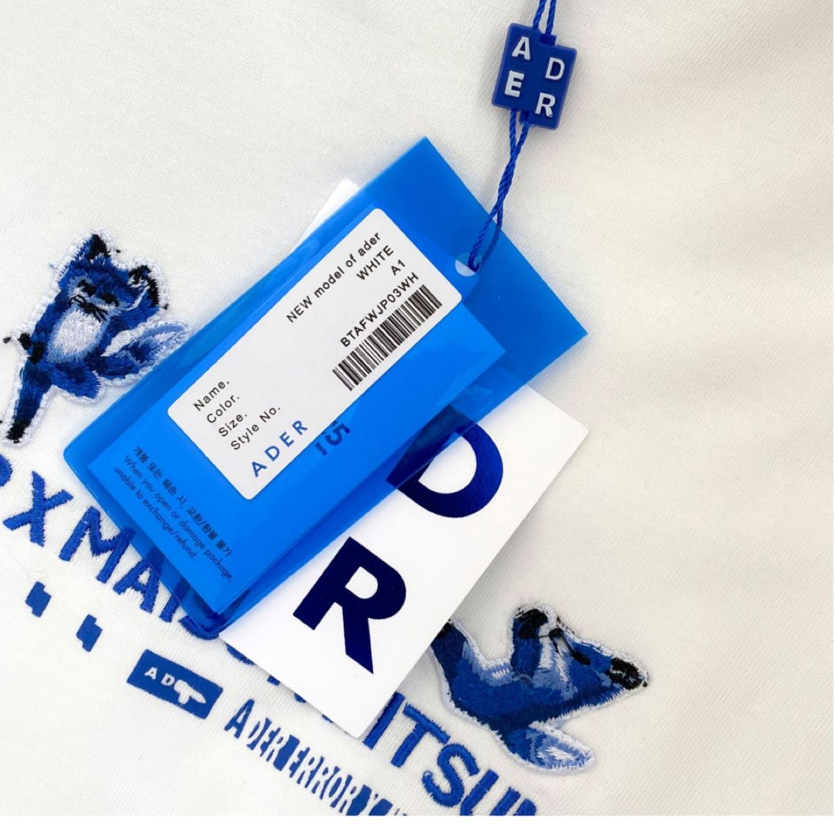 ADERERROR アーダーエラー メゾンキツネ tシャツ|Yahoo!フリマ ADERERROR アーダーエラー メゾンキツネ tシャツ|Yahoo!フリマ