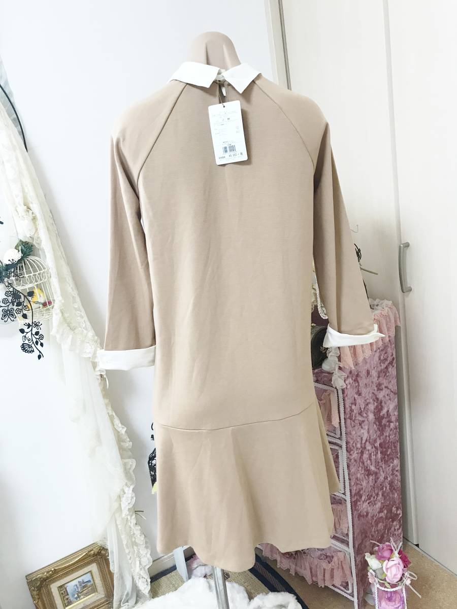  Lady's 2/M size : HusHush [HusHusH] world * collar * sleeve . taking out possible * One-piece regular price :4,990+ tax 