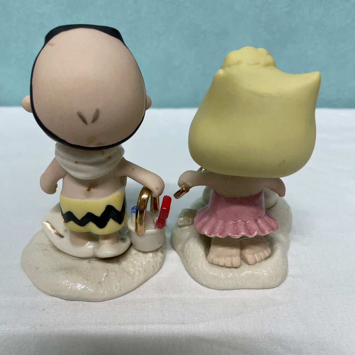 85/ 現状品 スヌーピー lenox PEANUTS SNOOPY Beach Party 4点 85/ 現状品 スヌーピー lenox PEANUTS SNOOPY Beach Party 4点