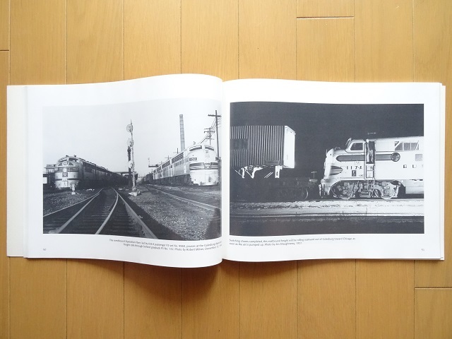 洋書◆バーリントン鉄道写真集 本 列車 機関車 アメリカ シカゴ 黄金時代_画像3