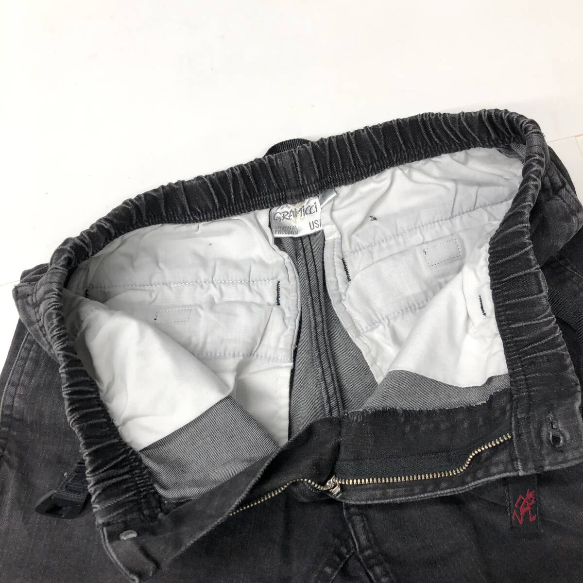 グラミチ GRAMICCI デニムクライミングパンツ ブラック メンズS グラミチ GRAMICCI デニムクライミングパンツ ブラック メンズS