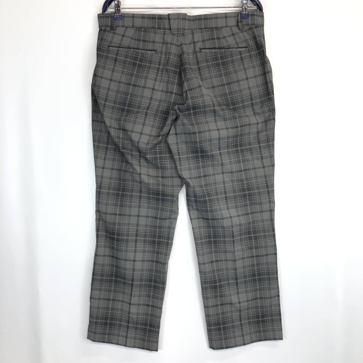 NIKE GOLF ナイキゴルフ ナイロンゴルフパンツ グレーチェック NIKE GOLF ナイキゴルフ ナイロンゴルフパンツ グレーチェック