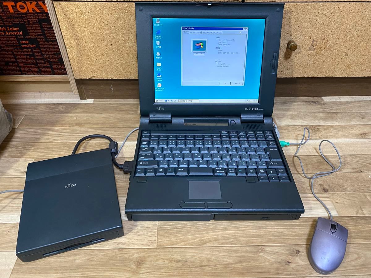 Windows95 ノートパソコン マウス ACアダプター付き 希少|Yahoo Windows95 ノートパソコン マウス ACアダプター付き 希少|Yahoo