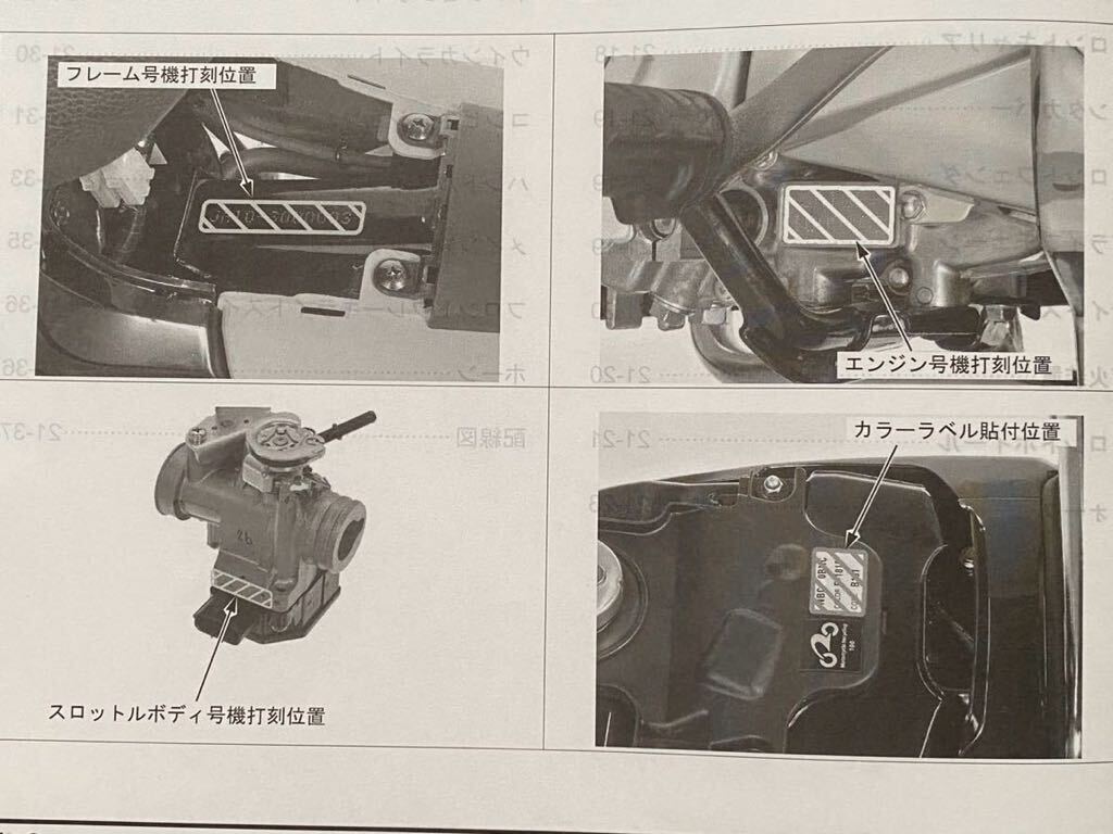 送込 PGM-FI スーパーカブ50プロ 追補版 サービスマニュアル
