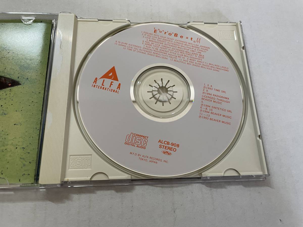 帯付き ザッツ・ユーロビート VOL 44 CD オムニバス Hあ-09 中古 帯付き ザッツ・ユーロビート VOL 44 CD オムニバス Hあ-09 中古