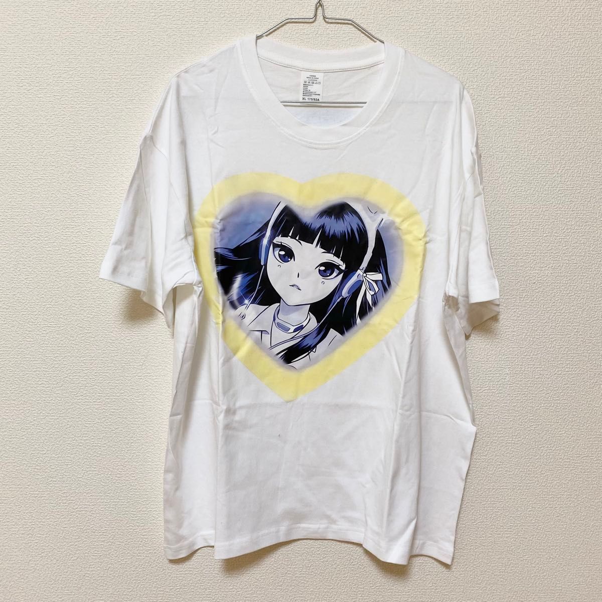 新品 Newjeans ニュージーンズ ヘリン Tシャツ グッズ 半袖 白T 新品 Newjeans ニュージーンズ ヘリン Tシャツ グッズ 半袖 白T