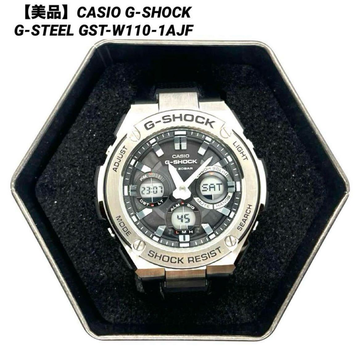 Yahoo!オークション - 1スタ CASIO G-SHOCK G-STEEL GST-W110 Yahoo!オークション - 1スタ CASIO G-SHOCK G-STEEL GST-W110