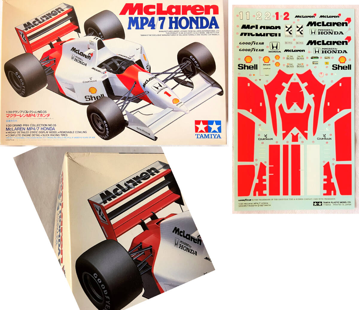 タミヤ TAMIYA マクラーレン MP4 tamtec 未組立 Yahoo!オークション - タミヤ 1/20 マクラーレン 未組立 McLaren