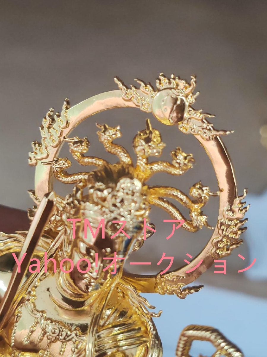 仏像 水天 立像 真鍮 総高16cm 銅製 仏像 水天 立像 真鍮 総高16cm 銅製