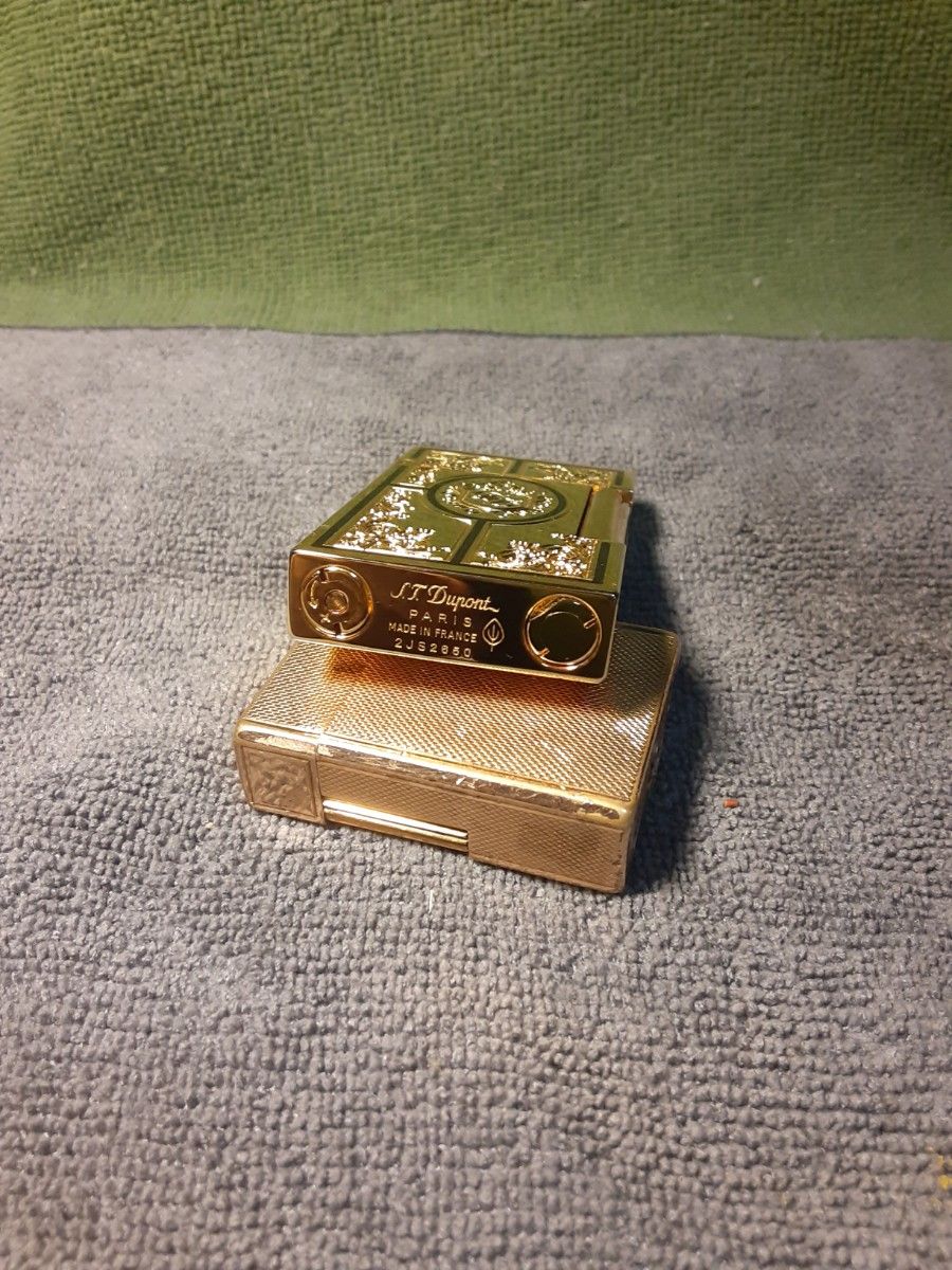 Chapado en Laton ガスライターゴールドコンビ新品 Chapado en Laton ガスライターゴールドコンビ新品