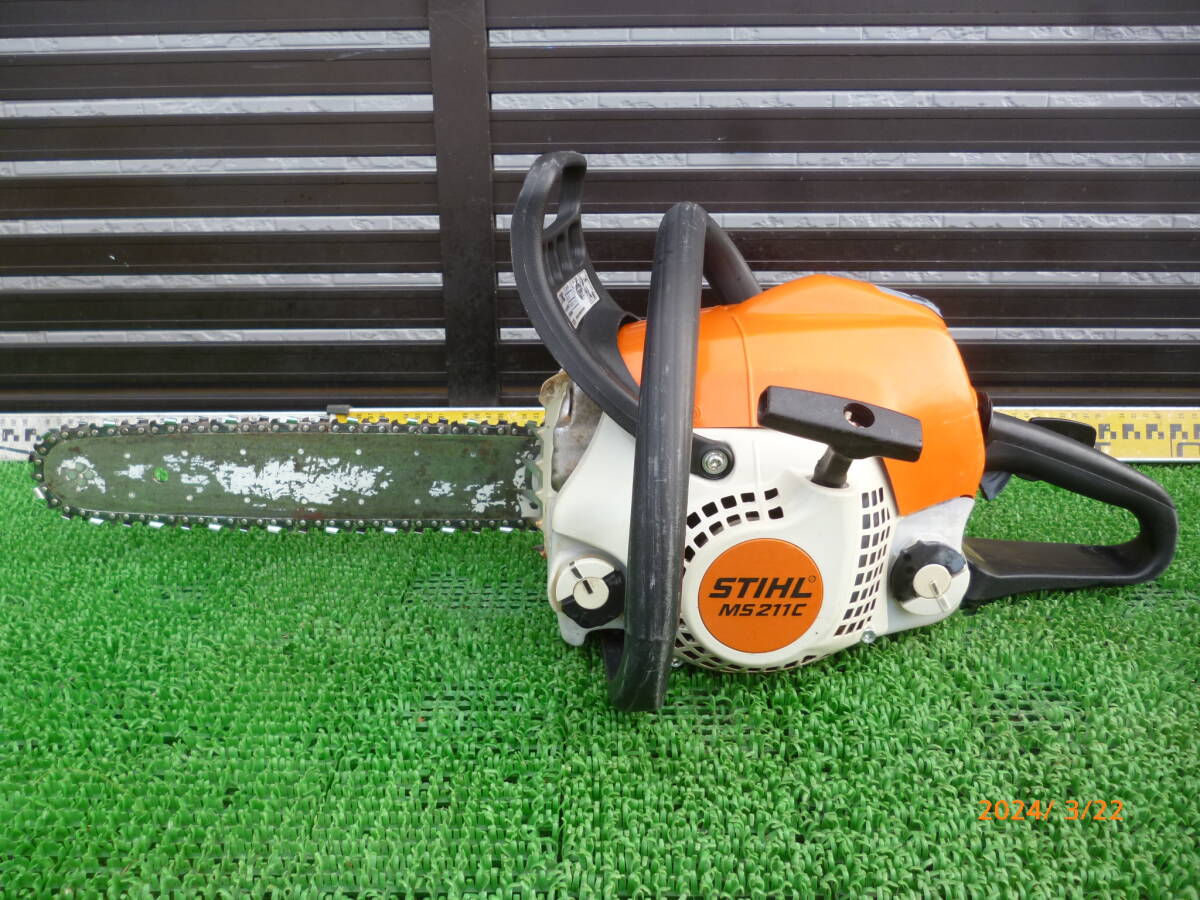 スチール STIHL MS211C MS211 エンジンチェーンソー スチール STIHL MS211C MS211 エンジンチェーンソー
