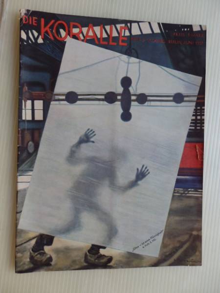 .Die Koralle/独語雑誌 /1931-6/硝子の性質と製造/古書＠の画像1
