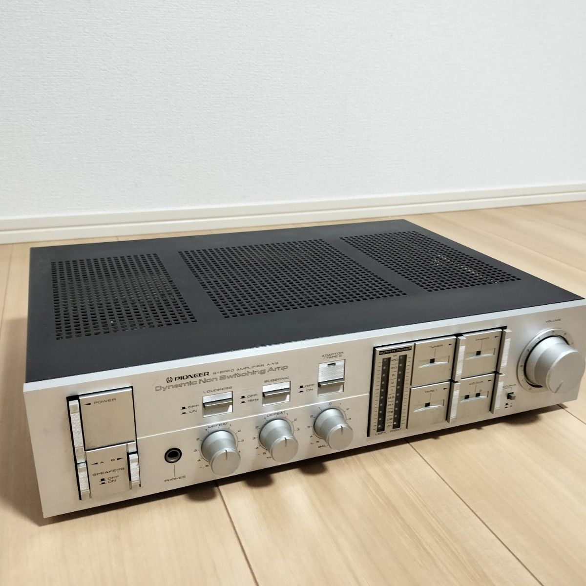 美品】PIONEER パイオニア STEREO AMPLFIER A-Y9 プリメイン 美品】PIONEER パイオニア STEREO AMPLFIER A-Y9 プリメイン