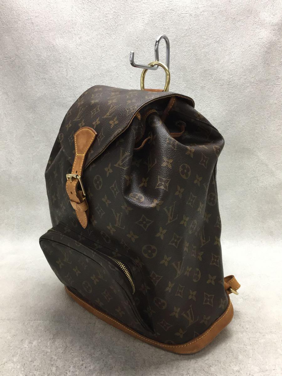 LOUIS VUITTON◇モンスリ_モノグラム/M51135/リュック/ルイ LOUIS VUITTON◇モンスリ_モノグラム/M51135/リュック/ルイ