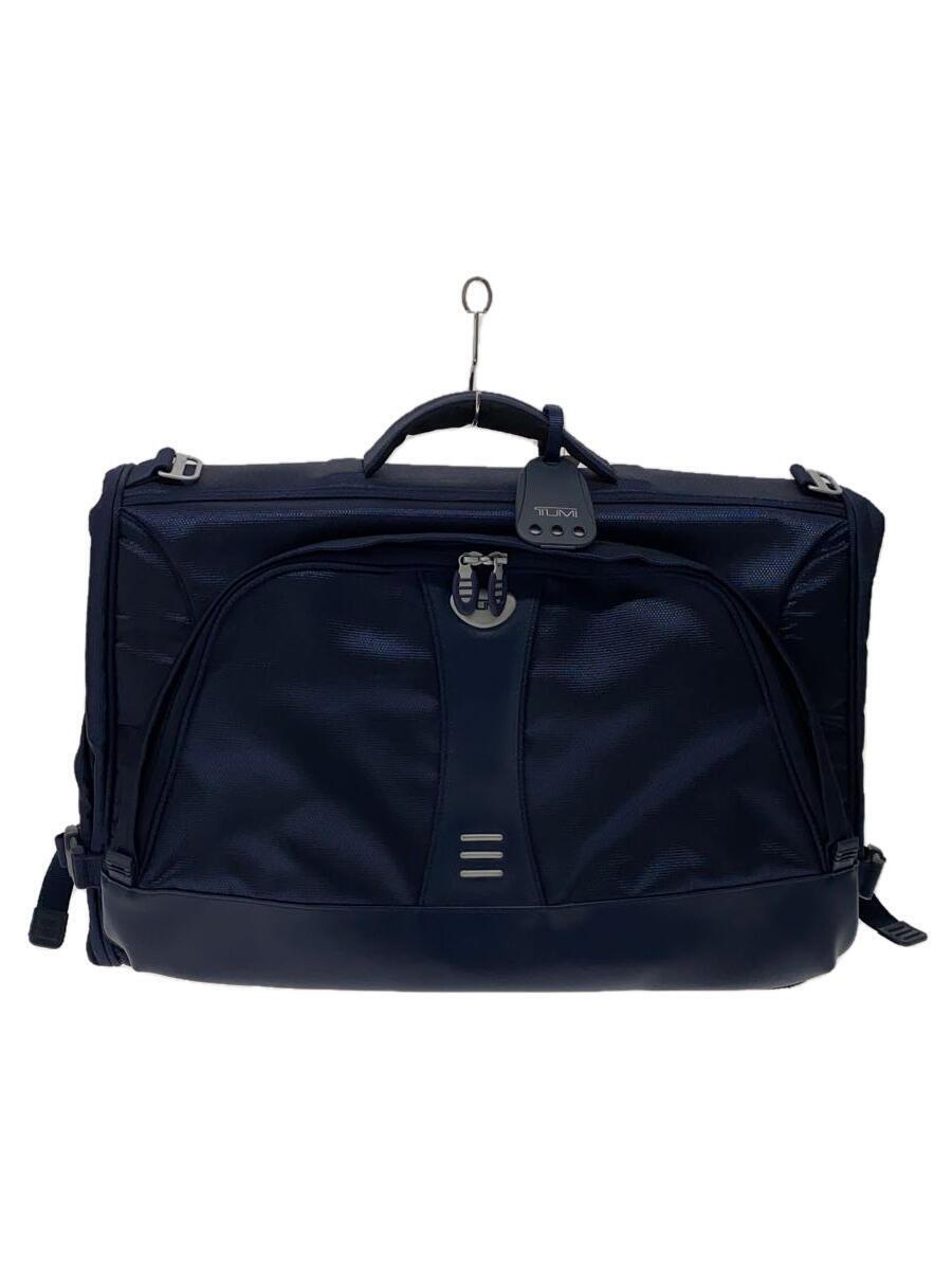 TUMI◆バッグ/-/NVY/536MB/ガーメントバッグ/持ち手劣化有り
