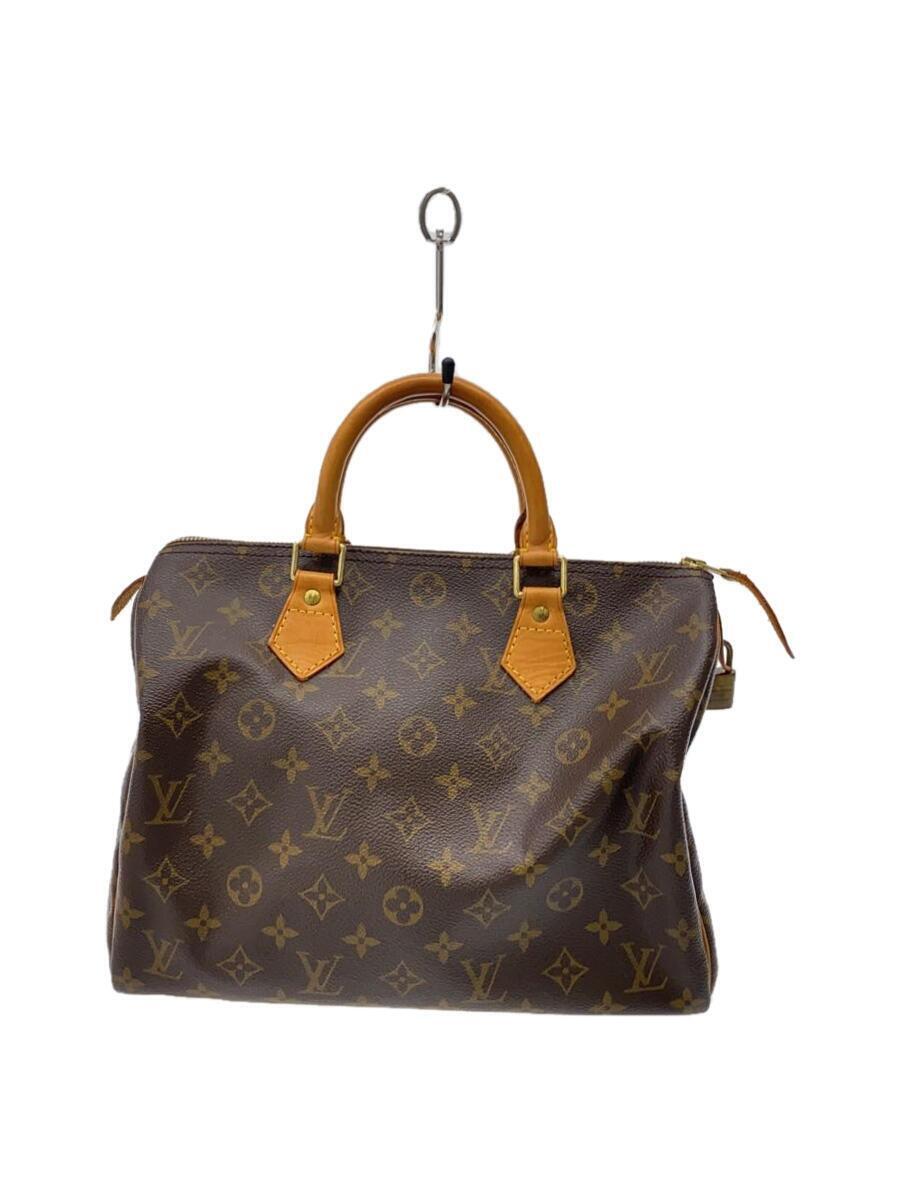 LOUIS VUITTON◆1)スピーディ30_モノグラム・キャンバス_BRW/M41526/PVC/BRW