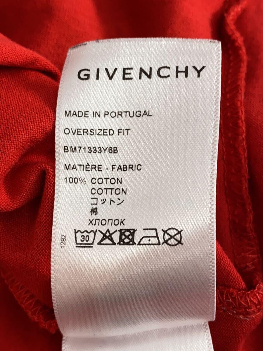 GIVENCHY* T-shirt /XS/ cotton /RED