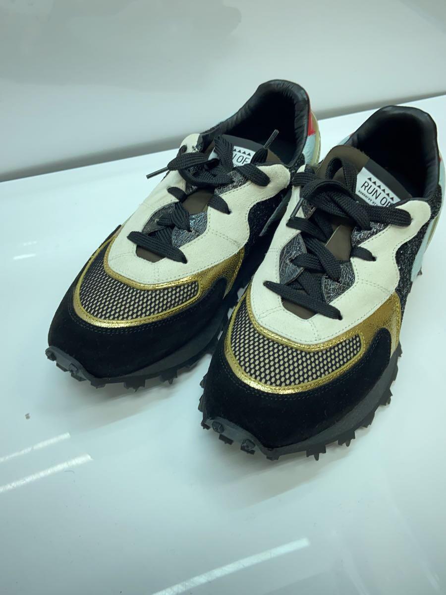 run of/ローカットスニーカー/-/BLK メンズシューズ run of/ローカットスニーカー/-/BLK メンズシューズ