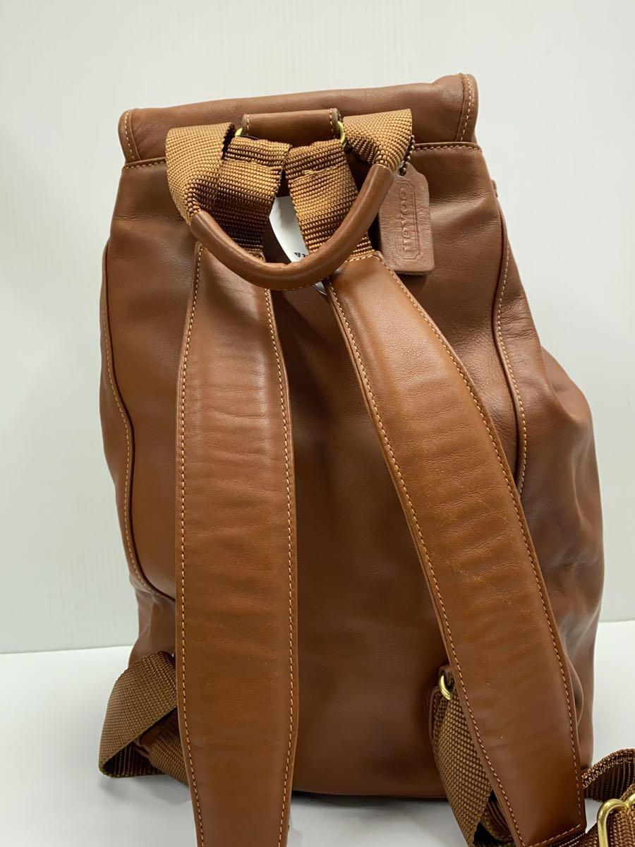 COACH◇リュック/レザー/BRW/無地/0529 - リュックサック COACH◇リュック/レザー/BRW/無地/0529 - リュックサック