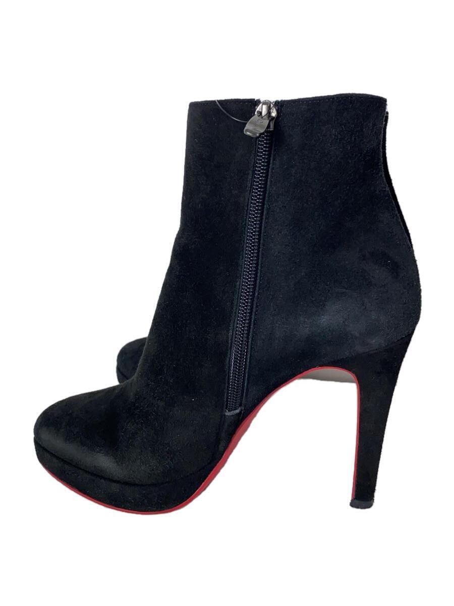 DIANA* short boots /24cm/BLK/ suede /UL60290