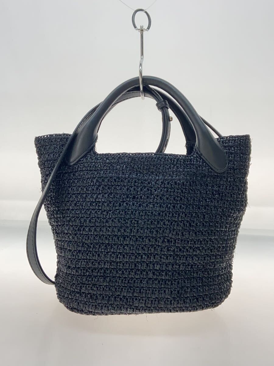 Helen Kaminski◇Cassia Mini/2way/ラフィア/レザー Helen Kaminski◇Cassia Mini/2way/ラフィア/レザー