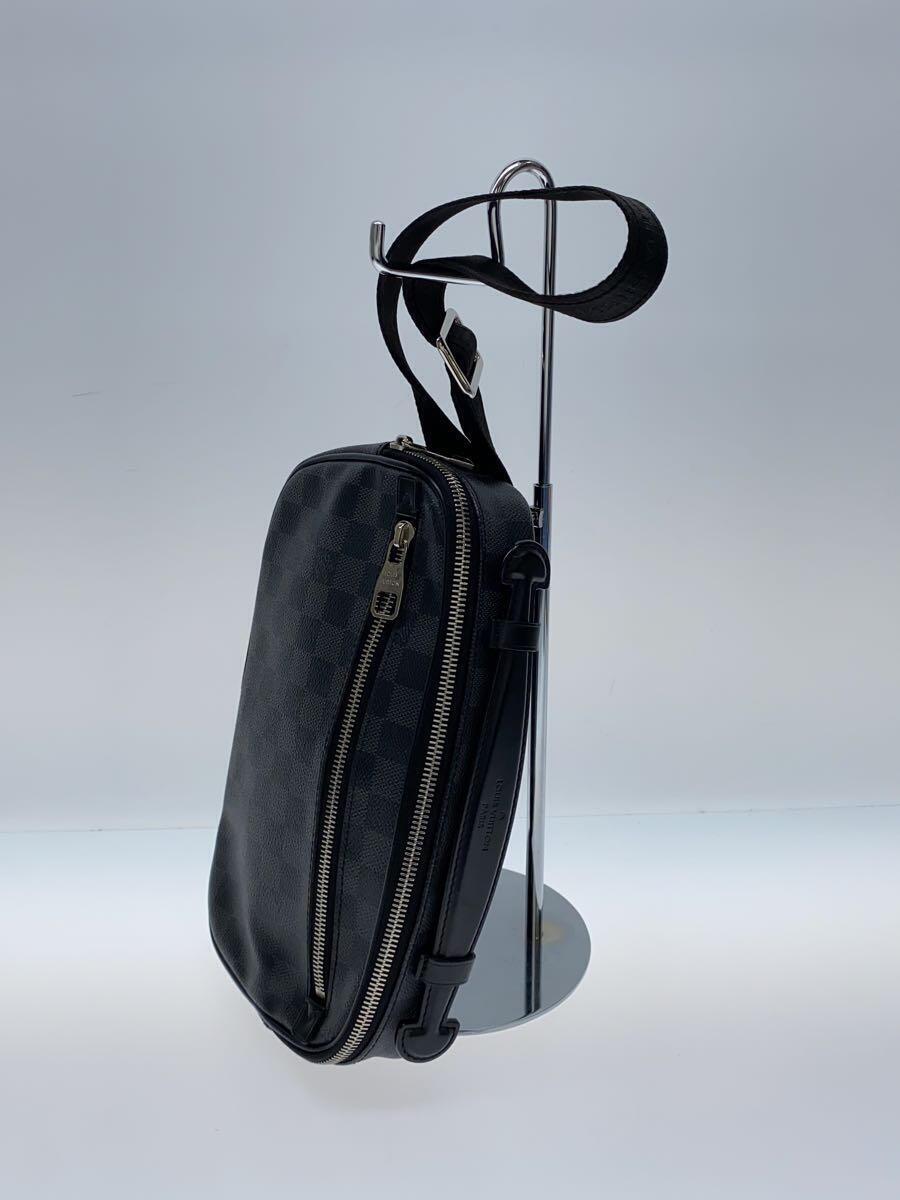 LOUIS VUITTON◇アンブレール_ダミエ・グラフィット_BLK/PVC/BLK LOUIS VUITTON◇アンブレール_ダミエ・グラフィット_BLK/PVC/BLK