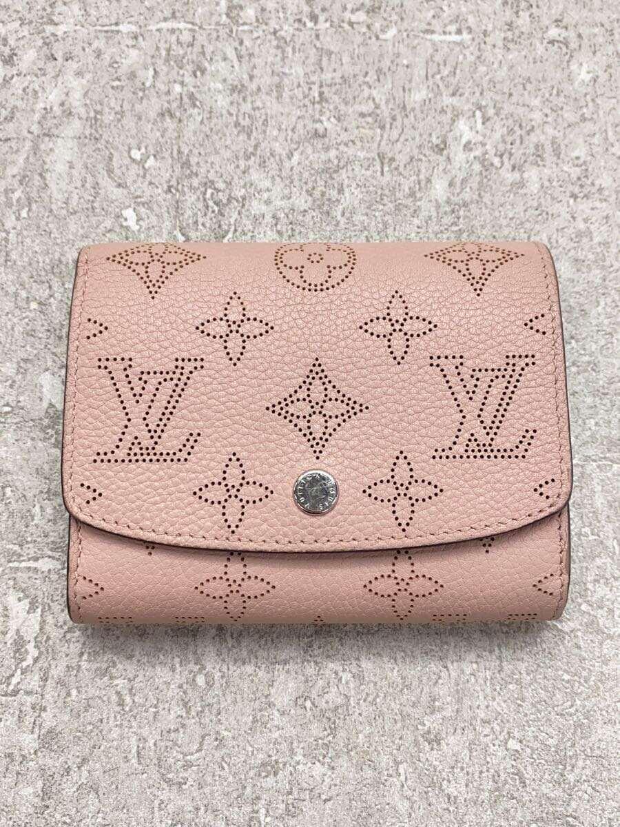 LOUIS VUITTON◇ポルト・フォイユ・イリスコンパクト_マヒナ_PNK LOUIS VUITTON◇ポルト・フォイユ・イリスコンパクト_マヒナ_PNK