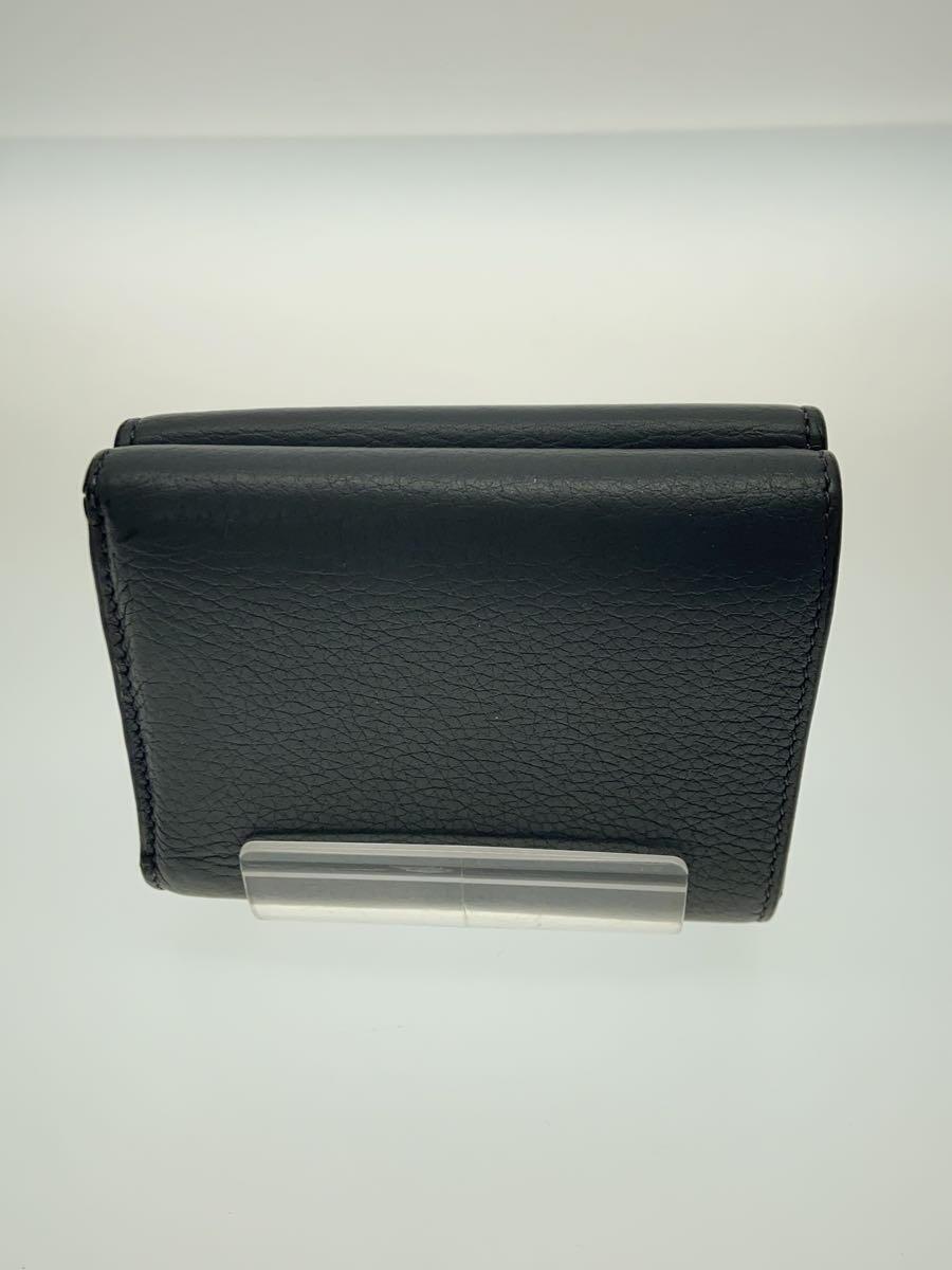 LOEWE◇3つ折り財布/トライフォールド/グレー/アナグラム LOEWE◇3つ折り財布/トライフォールド/グレー/アナグラム