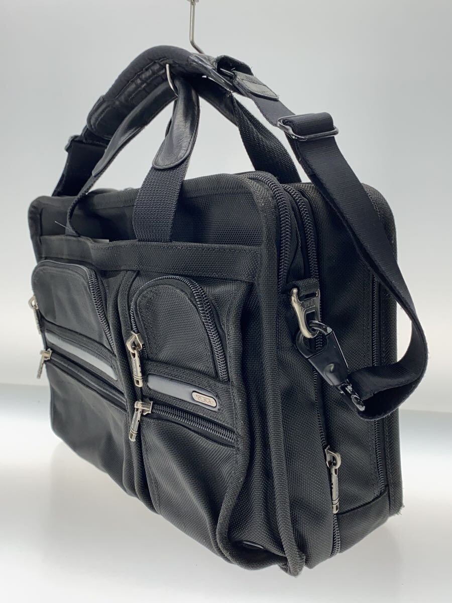 TUMI◇ショルダーバッグ/ナイロン/BLK/無地/26141D4 TUMI◇ショルダーバッグ/ナイロン/BLK/無地/26141D4