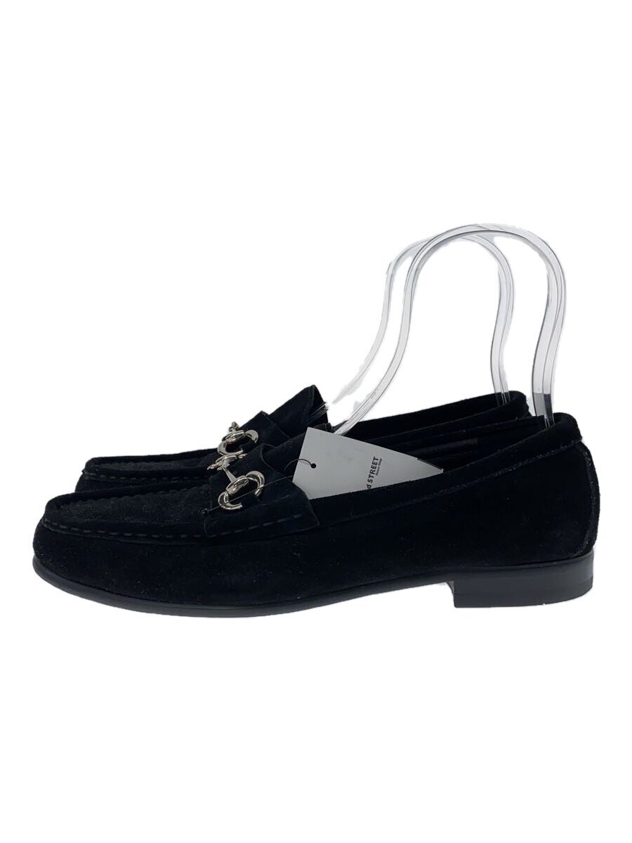 UNITED ARROWS green label relaxing◆ローファー/40/BLK/スウェード/3131-699-0384
