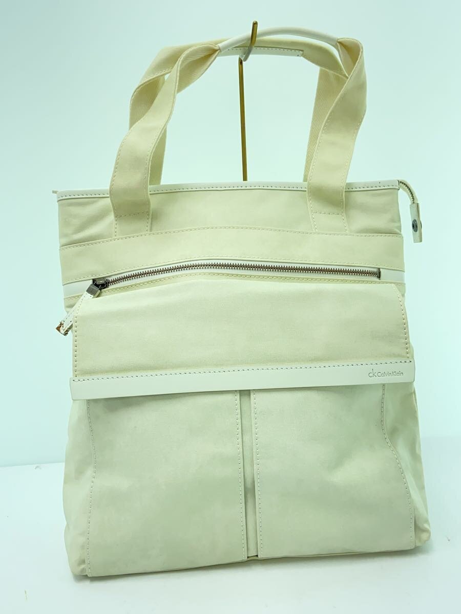 Calvin Klein◆バッグ/-/WHT
