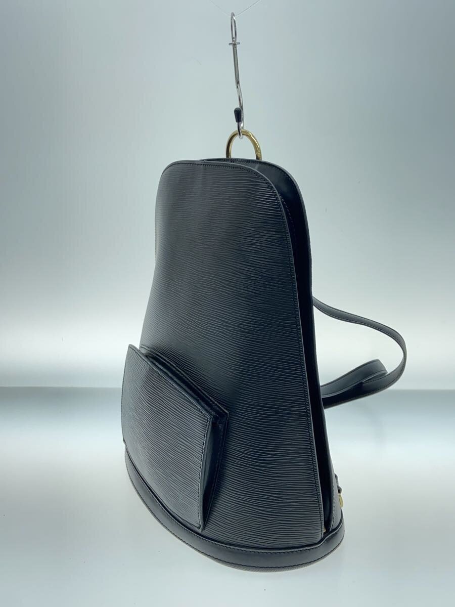 LOUIS VUITTON◇ゴブラン_エピ_BLK/レザー/BLK// - リュック LOUIS VUITTON◇ゴブラン_エピ_BLK/レザー/BLK// - リュック