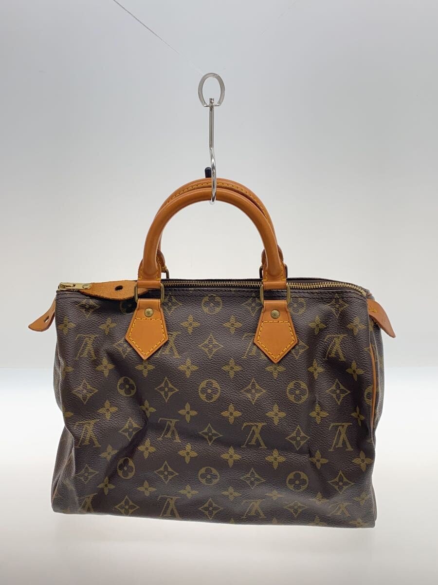 LOUIS わか VUITTON◇1)スピーディ30_モノグラム・キャンバス_ LOUIS わか VUITTON◇1)スピーディ30_モノグラム・キャンバス_