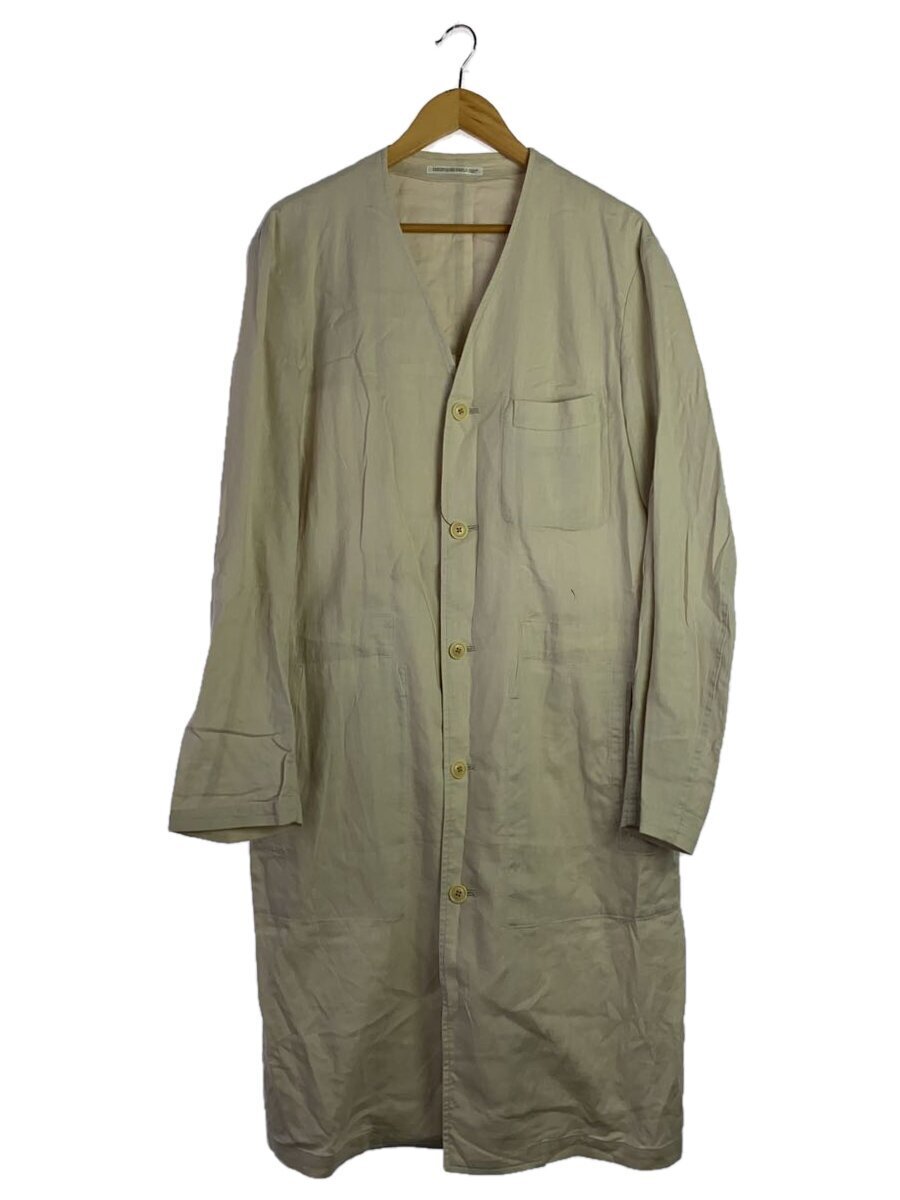 yohji yamamoto POUR HOMME ◇ Coat / - / Cotton / Cream / HD yohji yamamoto POUR HOMME ◇ Coat / - / Cotton / Cream / HD