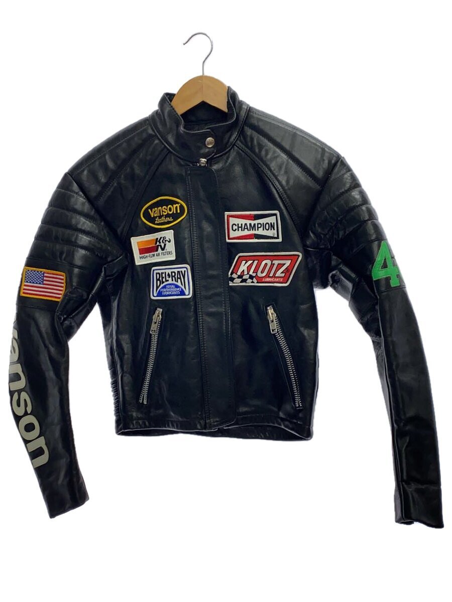 バンソン VANSON 革ジャン TJ 36 ブルー バイク オートバイ バンソン VANSON 革ジャン TJ 36 ブルー バイク オートバイ