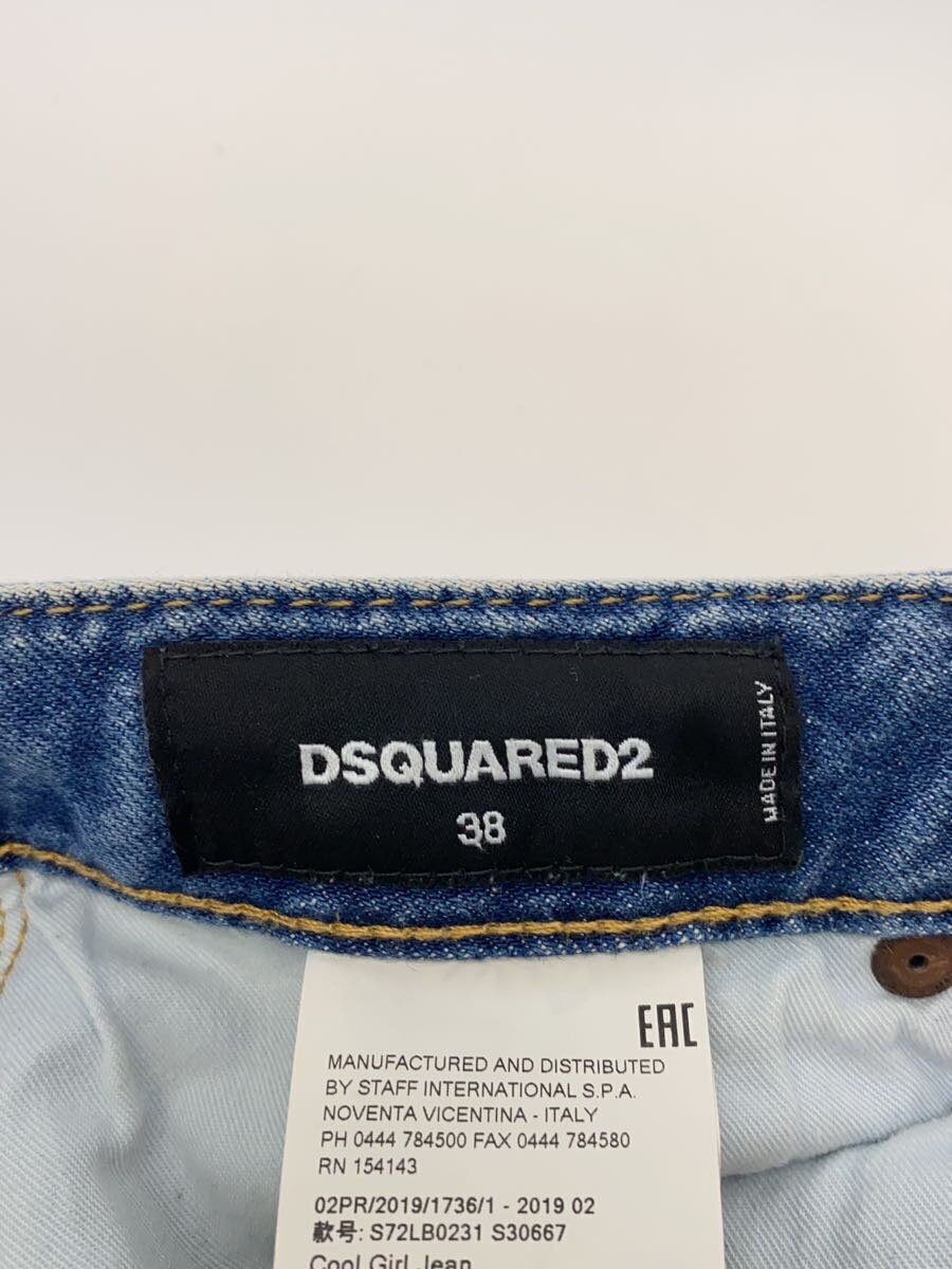 DSQUARED2◇スキニーパンツ/38/デニム/IDG/無地 レディース DSQUARED2◇スキニーパンツ/38/デニム/IDG/無地 レディース