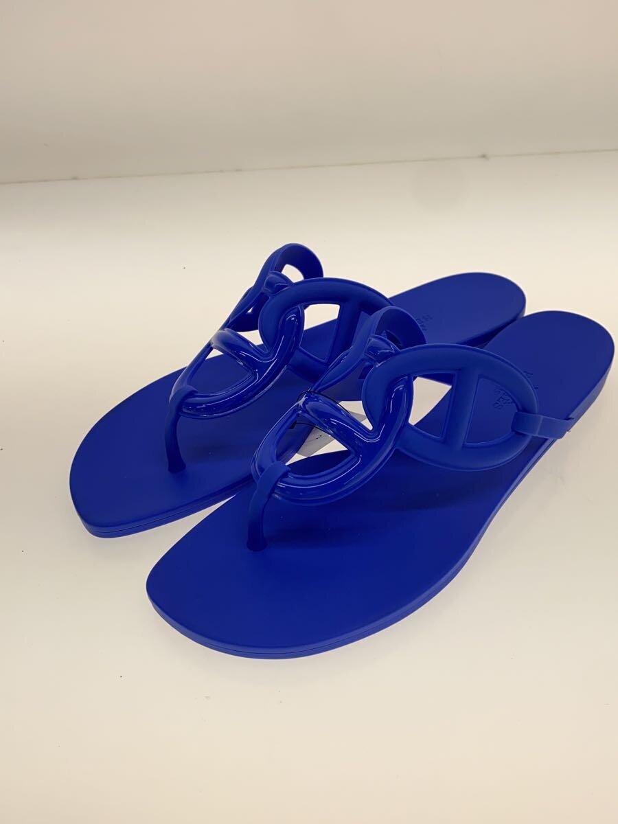 HERMES*Egerie/ejeli/ sandals /39/BLU