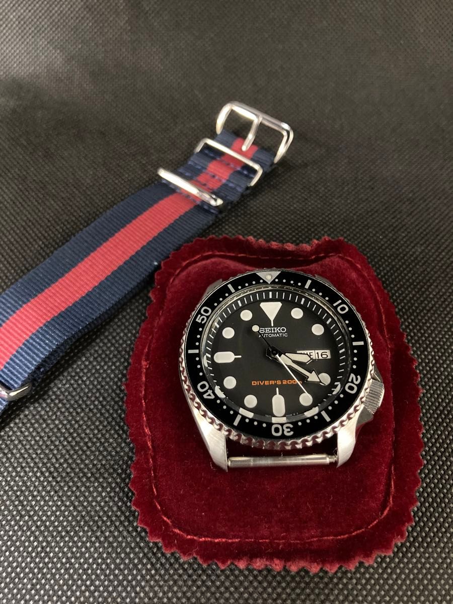 SEIKO SKX007 ブラックボーイ 7S26-0020 美品 ダイバーズ SEIKO SKX007 ブラックボーイ 7S26-0020 美品 ダイバーズ