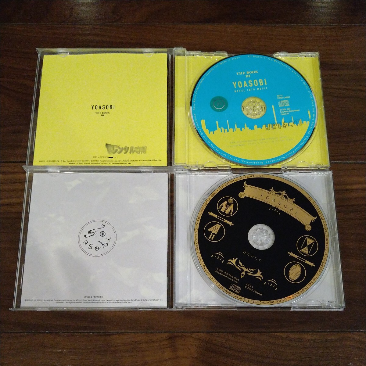 YOASOBI / THE BOOK /アイドル4枚セット YOASOBI CDアルバム 4タイトルセット THE BOOK Ⅰ Ⅱ Ⅲ