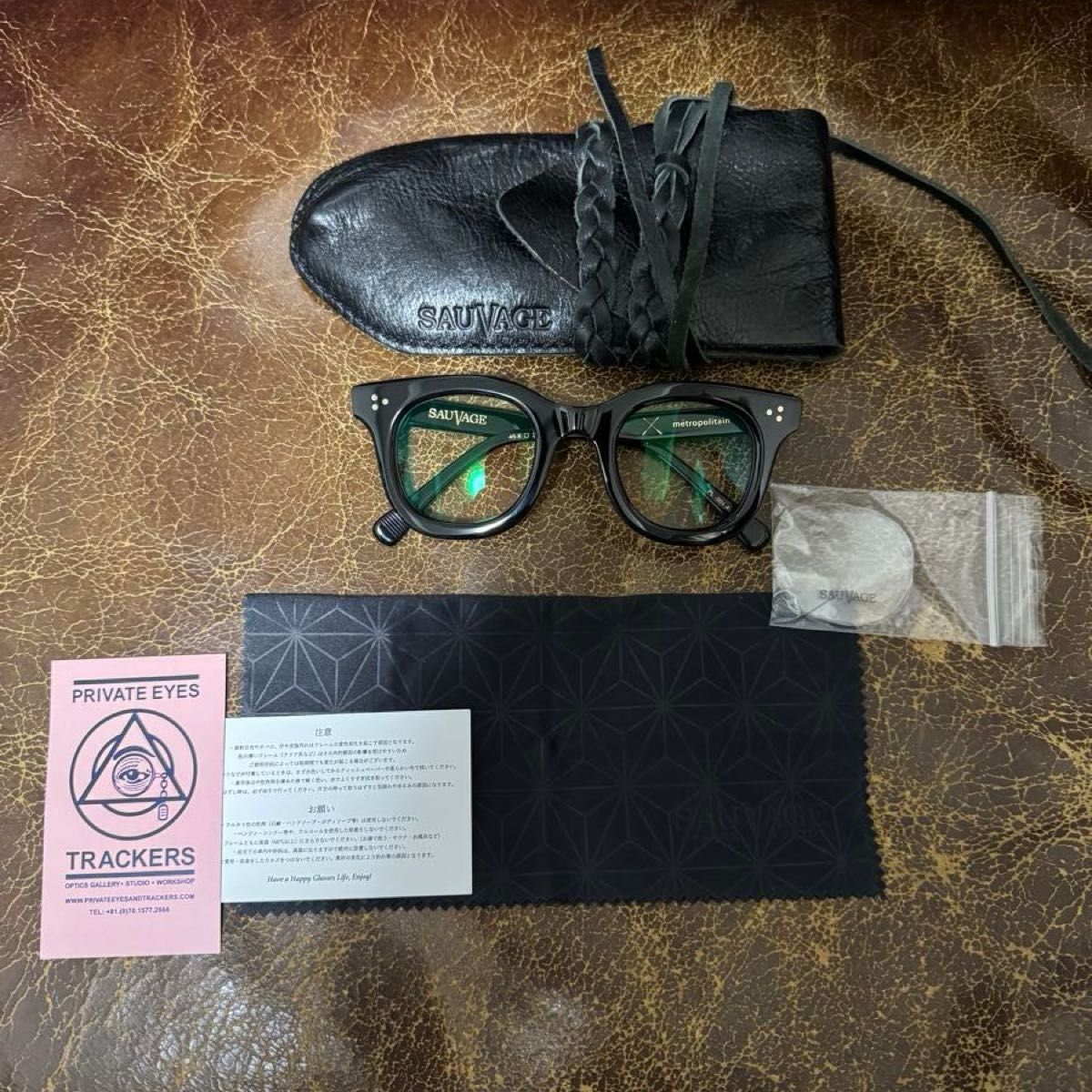 SAUVAGE サバージュ メガネ metropolitain メトロポリタン SAUVAGE サバージュ メガネ metropolitain メトロポリタン